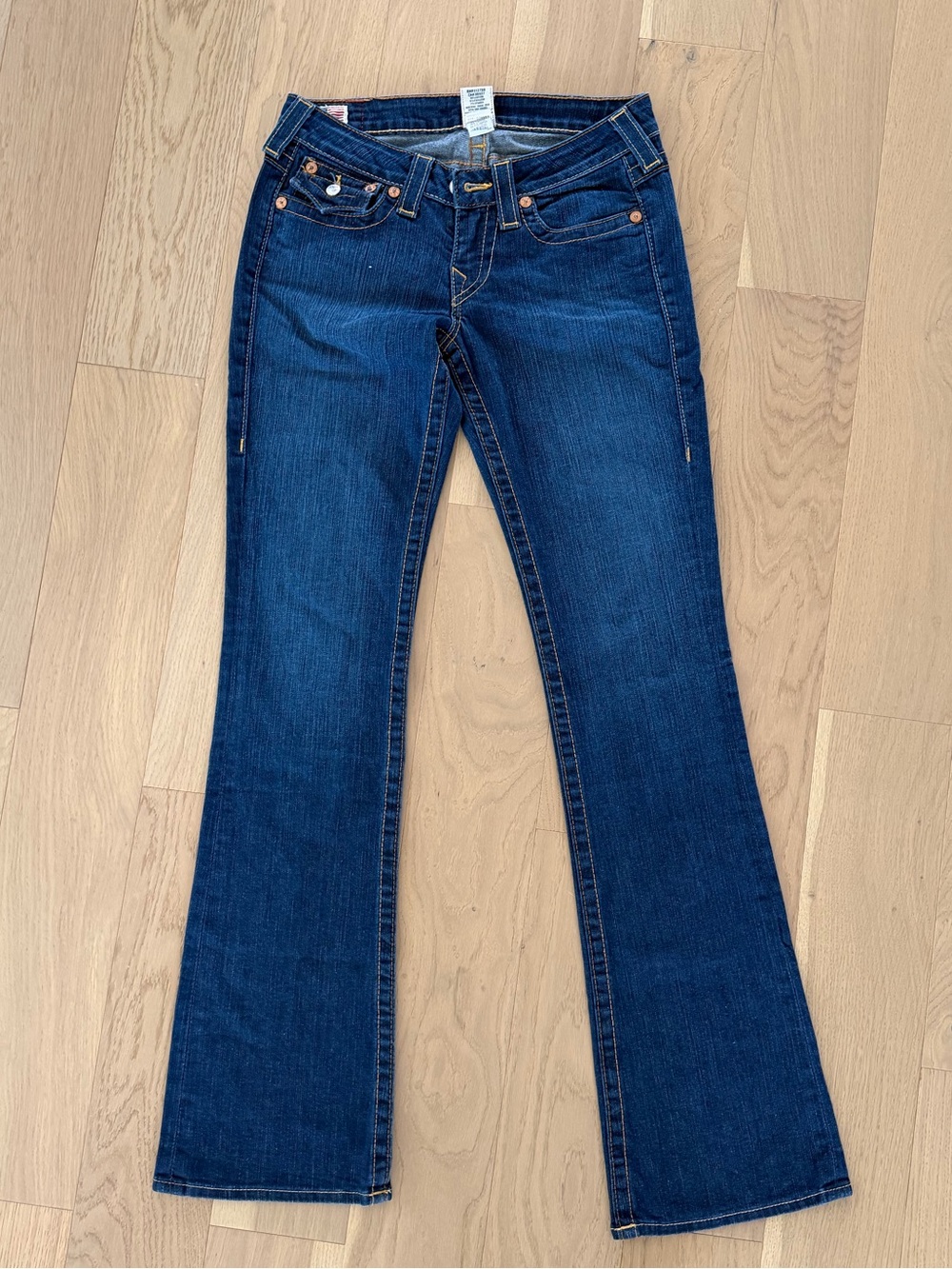 True Religion Women's Dark Blue Boot Cut Jeans - Picture 3 of 3
